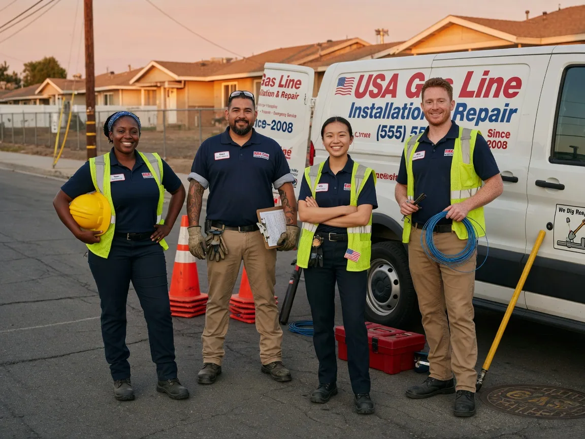 Gas Line Installation company in Rancocas, NJ